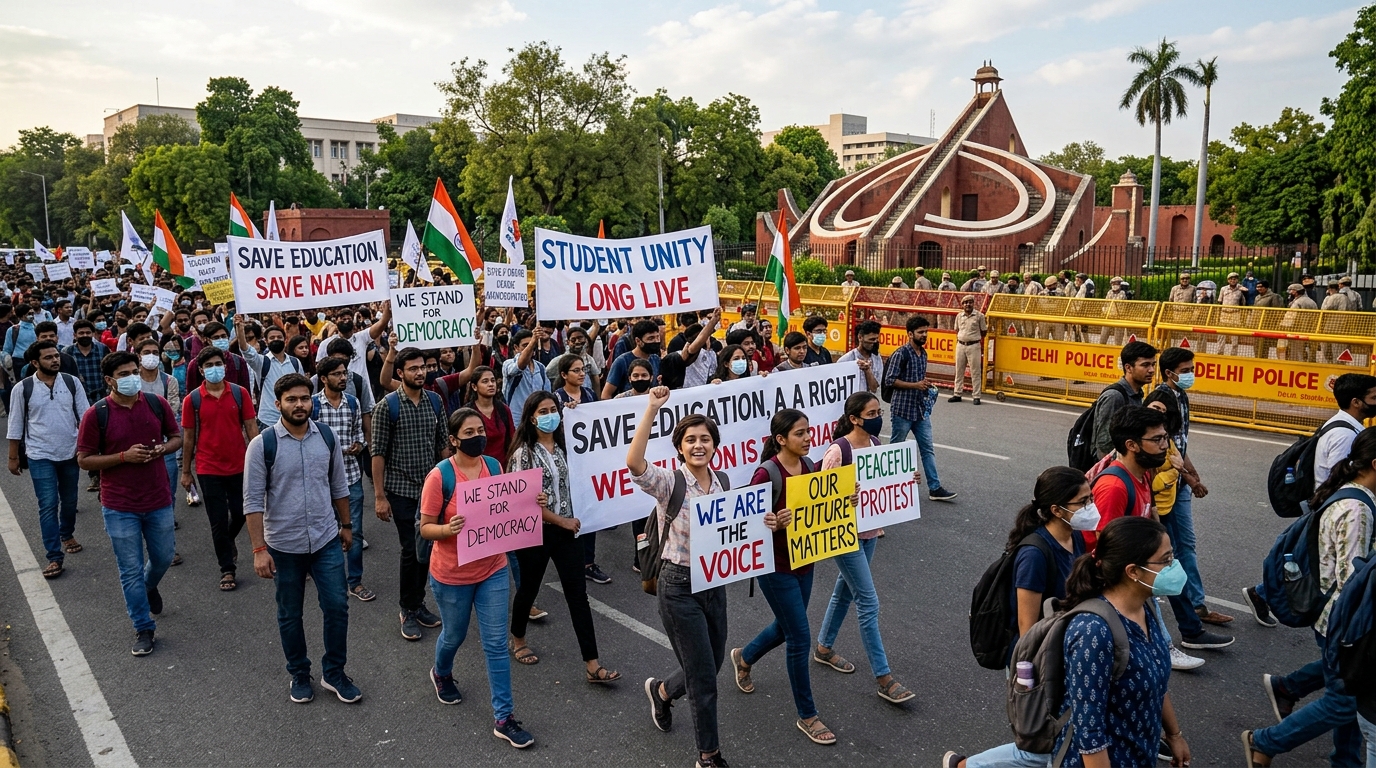 What Really Happened at Jantar Mantar? The Untold Truth Behind the 36-Day NEET Protest